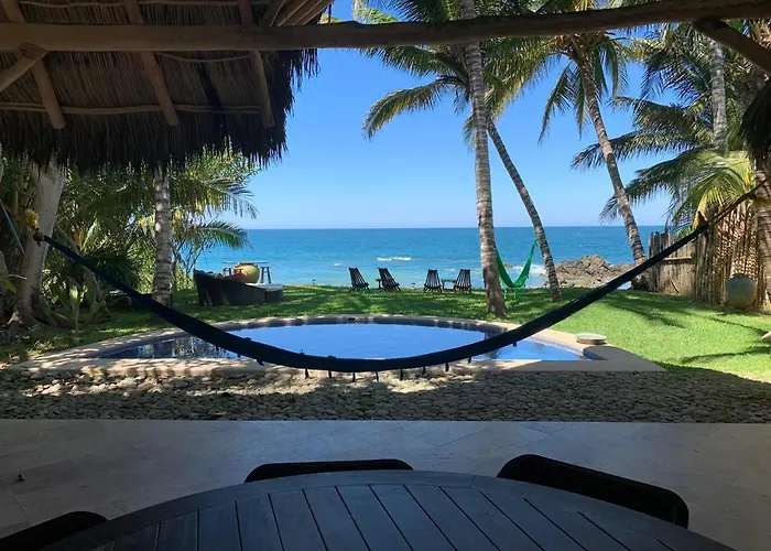 Casa Mar Beachfront Jungle Villa In Palapa Ganesh